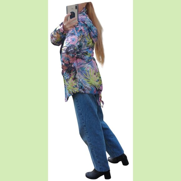 Floral lightweight raincoat - IMPERIAL Italia - small - Picture 3 of 7